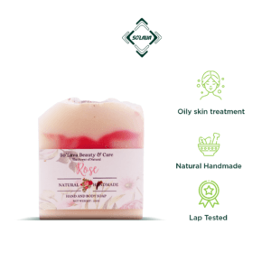 handmade rose soap